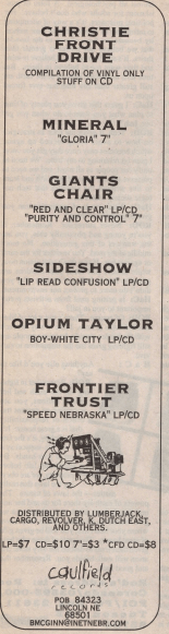 caulfield records ad